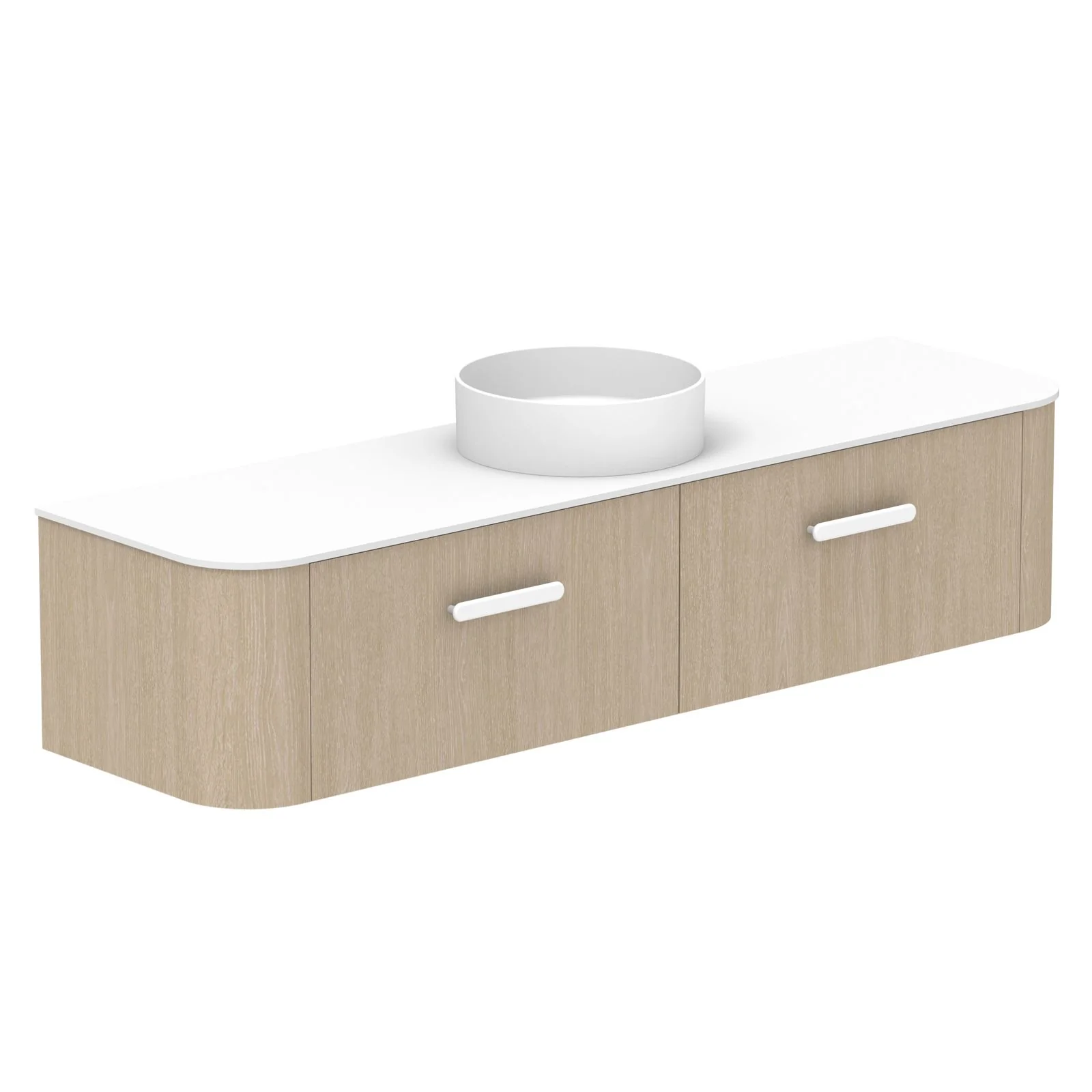ADP Surry Wall Hung Vanity with Durasein Benchtop - Image 12