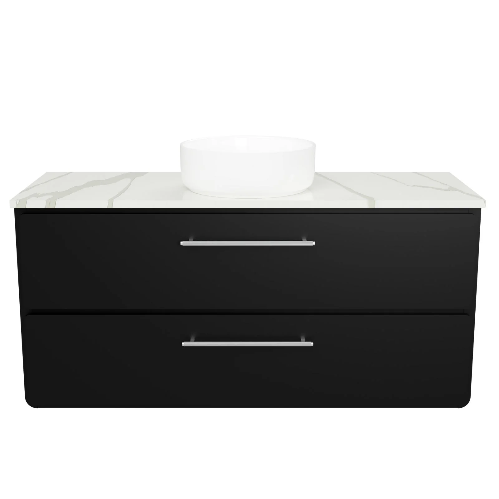 Timberline Colby Wall Hung Vanity with Silk Surface Top and Above Counter Basin - Image 11