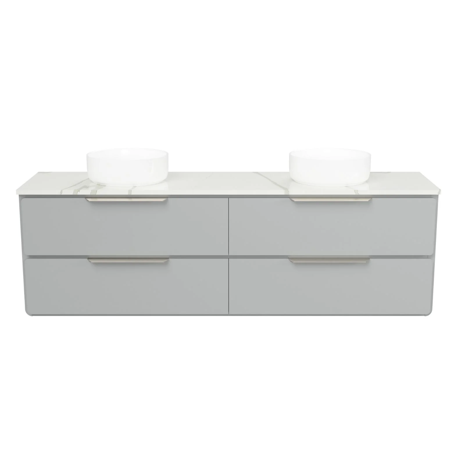 Timberline Colby Wall Hung Vanity with Silk Surface Top and Above Counter Basin - Image 15